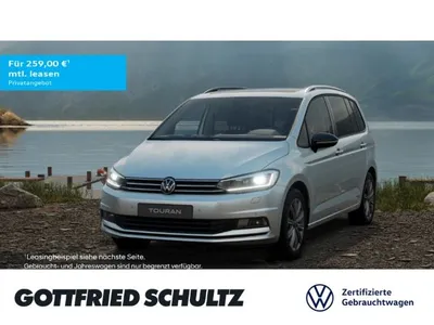VW Volkswagen Touran GOAL TSI DSG 7-SITZE PANORAMA NAVI SITZHE im Leasing von Null-Leasing