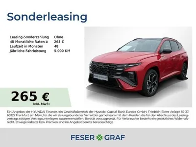 Hyundai Hyundai Tucson N-LINE NAVI KAMERA MATRIX PANO CARPLAY im Auto Abo von LeasingMarkt.de