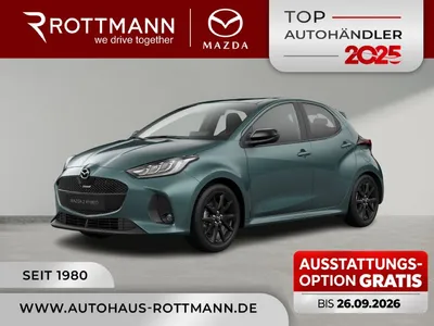 Mazda Mazda 2 Hybrid 2026 1.5 VVT-i 116PS Aut. HOMURA SoMo im Leasing von Null-Leasing