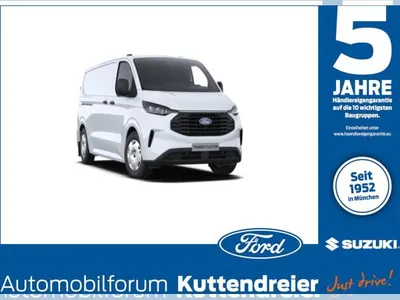 Ford Ford Transit Custom Kastenwagen Trend 320 L1, 70 kwh Elektromotor, 100 kw (236 PS) 1-Gang-Automatikgetriebe RWD  👉 Jetzt im Auto Abo von LeasingMarkt.de