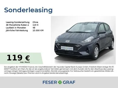 Hyundai Hyundai i10 SELECT NAVI KAMERA CARPLAY KLIMA USB im Auto Abo von LeasingMarkt.de