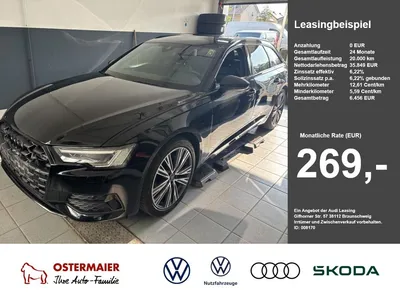 Audi Audi A6 Avant ADVANCED 45TFSI 265PS S-TRONIC QUATTRO im Leasing von Null-Leasing
