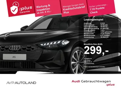 Audi Audi A5 Avant TFSI S tronic Kamera+ Winterreifen im Leasing von Null-Leasing