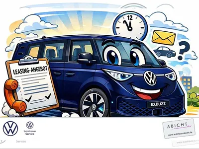 VW Volkswagen ID.Buzz Pro KR 210kW 84kWh AHK Winterr. AreaView EasyOpen Wärmepumpe im Auto Abo von LeasingMarkt.de