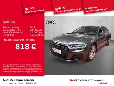 Audi Audi A8 L 60 TFSIe qu. *Dig. Matrix*Pano*HuD*AIR* im Auto Abo von LeasingMarkt.de