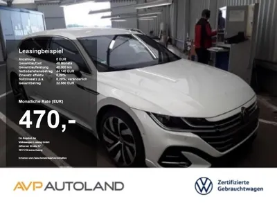 VW Volkswagen Arteon Shooting Brake 2.0 TDI DSG 4MOTION R-Line im Auto Abo von LeasingTime