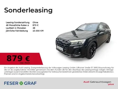 Audi Audi Q7 50 TDI quattro Allradlenk/AZV/Pano/B&O/HUD im Leasing von LeasingMarkt.de