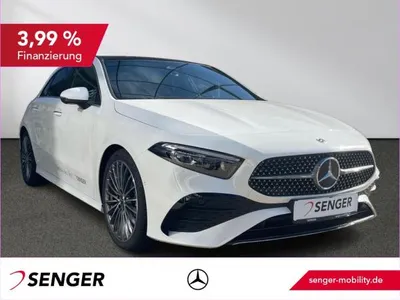 Mercedes Mercedes-Benz A 200 d AMG Line Panorama Totwinkel 360°Kamera im Leasing von LeasingMarkt.de