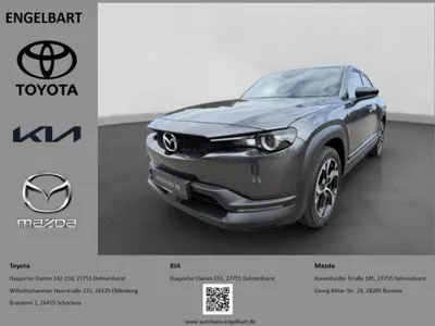 Mazda Mazda MX-30 Exclusive-Line R-EV e-SKYACTIV EU6e HUD AD Navi Memory Sitze LED ACC Apple CarPlay im Auto Abo von LeasingMarkt.de