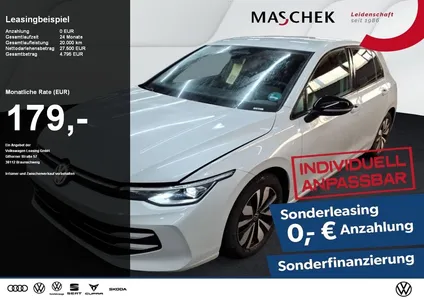 VW Volkswagen Golf Goal *Sonderleasing* 1.5 eTSI DSG AHK Navi im Leasing von Null-Leasing