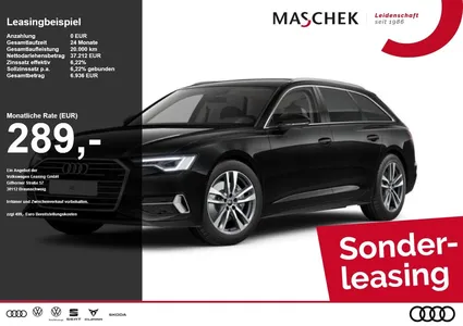 Audi Audi A6 Avant Sport quattro 2.0 TFSI Sonderleasing! P im Leasing von Null-Leasing