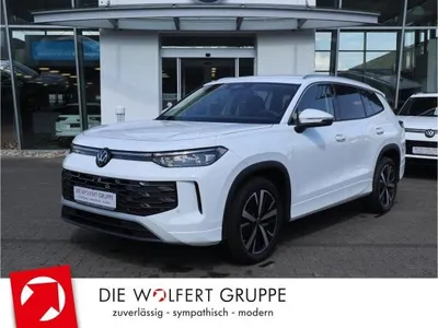 VW Volkswagen Tayron Elegance 1,5 l eTSI OPF (150 PS) DSG*AHK*WINTERRÄDER*7-SITZER*NAVI* im Auto Abo von LeasingMarkt.de