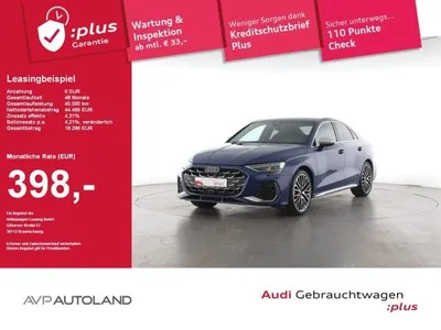 Audi Audi S3 Limousine TFSI quattro S tronic MMI NAVI+ im Auto Abo von LeasingMarkt.de