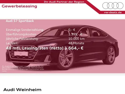 Audi Audi S7 Sportback TDI quattro tiptronic im Auto Abo von LeasingTime