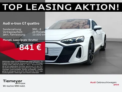Audi Audi e-tron GT S NP185 PANO LM21 S-SITZEpro B&O im Leasing von Null-Leasing