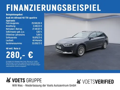 Audi Audi A4 Allroad 40 TDI quattro tiptronic LED+STANDHZ im Leasing von Null-Leasing