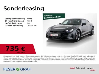 Audi Audi RS e-tron GT Matrix/HUD/Navi Plus Head-up-Dis im Leasing von LeasingMarkt.de