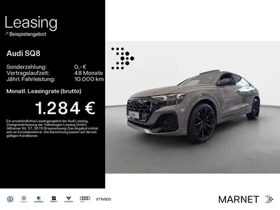 Audi Audi SQ8 SUV TFSI 373(507) kW(PS) tiptronic*PANO*Bang im Leasing von Null-Leasing