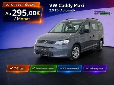 VW Volkswagen Caddy Maxi TDI DSG 7-Sitzer Winterpaket|ACC|Kamera|Sofort Verfügbar! im Leasing von LeasingMarkt.de