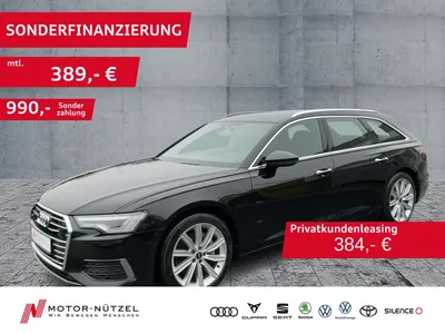 Audi Audi A6 Avant 45 TFSI QU 5JG+MATRIX+NAVI+PANO+AHK-Vob im Leasing von Null-Leasing