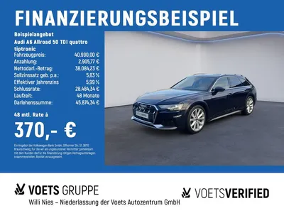 Audi Audi A6 Allroad 50 TDI quattro tiptronic LED+SHZ+HuD im Leasing von Null-Leasing