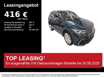 VW VW Tiguan R-line 2.0 TDI 4-Motion AHK+HUD+IQ-LIGHT+ im Auto Abo von Null-Leasing