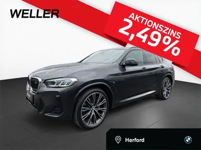 BMW BMW X4 M40d Laser DAPr 360° HUD H/K MEM Sthz im Leasing von Null-Leasing