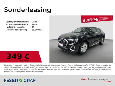 Audi Audi Q3 Sportback S line 35 TDI S S tronic Rfk Navi L im Leasing von LeasingMarkt.de