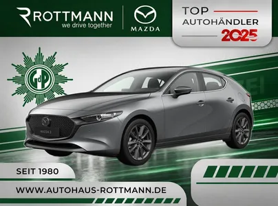 Mazda Mazda 3 2027 140ps Aut. CENTRE-Line NAV KeyLess Qi ACC im Leasing von Null-Leasing