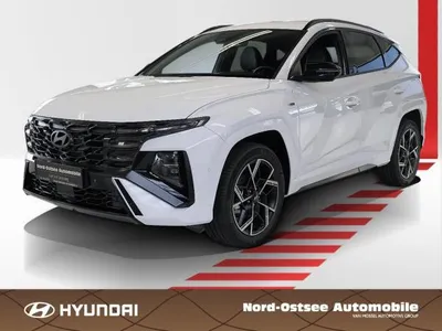 Hyundai Hyundai TUCSON 🔘 ⚫️ ⚪️ N Line 150 PS WEIß SCHWARZ GRAU 🔘 ⚫️ ⚪️ BUSINESS Special im Leasing von LeasingMarkt.de