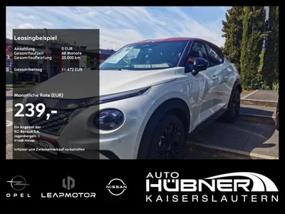 Nissan Nissan Juke Redline Hybrid Navi|Kamera|Sitz/LenkradHeiz im Leasing von LeasingMarkt.de