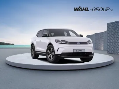 Ford Ford Capri Elektromotor 286 PS| Frozen- White| DEAL| ➡️Sofort verfügbar⬅️ im Auto Abo von LeasingMarkt.de