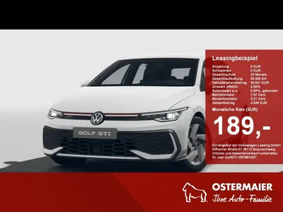 VW Volkswagen Golf VIII GTI 2.0TSI 265PS DSG LED,APP,17 im Auto Abo von Null-Leasing