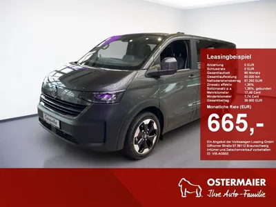 VW Volkswagen e-Caravelle PanAmericana 160 kW KR AHK.PANO.LED im Auto Abo von Null-Leasing