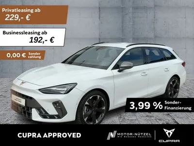 Cupra Cupra Leon ST 2.0 TDI DSG 5JG+LED+NAV+ACC+SHZ+RFK+AHK im Leasing von Null-Leasing