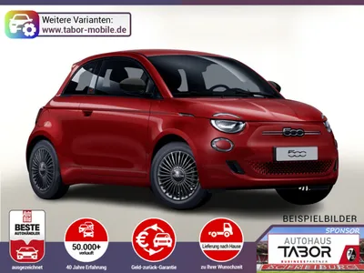 Fiat Fiat 500e 42kWh Klimaaut. Nav PDC Kam CarPlay KeylGo im Leasing von 9drive