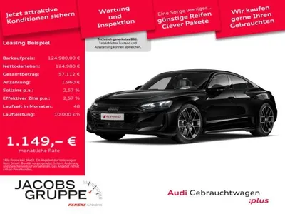 Audi Audi e-tron All Black/S-Sitze/Laser/Pano/HuD/360° im Auto Abo von LeasingMarkt.de