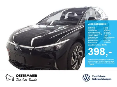 VW Volkswagen ID.7 GTX 340PS NP.81T ACC.5J-G.WÄRMEPUMPE.AHK.AR im Auto Abo von Null-Leasing