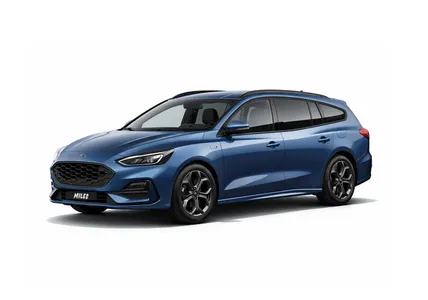 Ford Ford Focus Turnier | Chrome Blue Metallic im Auto Abo von MILES