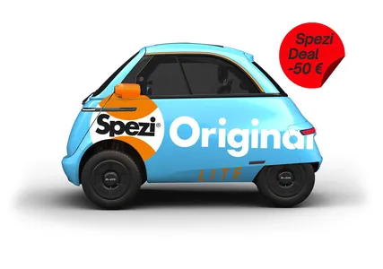 Micro Micro Microlino LITE Microlino Lite (ab 15 Jahren) x Spezi Original – jetzt im Abo mit 50€ monatlichem Rabatt! im Auto Abo von Faaren