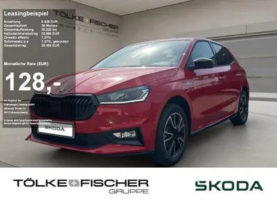 Skoda Skoda Fabia SOFORT VERFÜGBAR! Monte Carlo ACC Kamera KeyLess SHZ im Auto Abo von LeasingMarkt.de