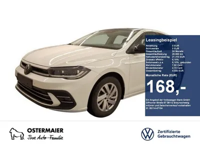 VW Volkswagen Polo STYLE 1.0TSI 95PS DSG ACC.5J-G.KAMERA.NAVI+ im Leasing von Null-Leasing