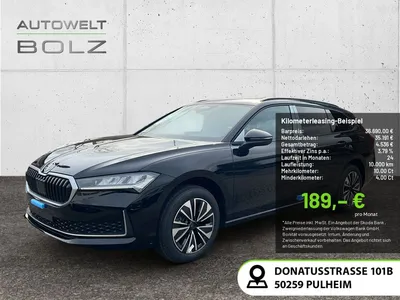 Skoda Skoda Superb Combi 1.5 TSI Selection NAVI AHK ACC LED im Leasing von Null-Leasing