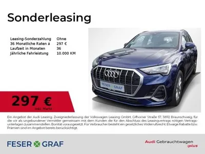 Audi Audi Q3 35 TDI S tronic S line AHK Navi RüKa V-Cockp. im Auto Abo von LeasingMarkt.de