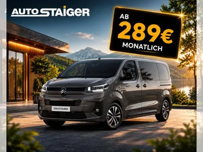 Citroen Citroën SpaceTourer PLUS M DIESEL180 AHK❗️LAGERFAHRZEUGE❗️ im Leasing von LeasingMarkt.de