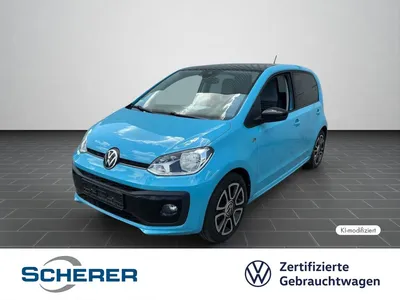 VW Volkswagen up! R-Line 1,0 | 16" in Schwarz/glanzgedreht | F im Leasing von Null-Leasing