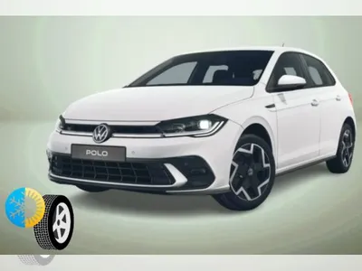 VW Volkswagen Polo R-Line - IQ.DRIVE - Ganzjahresreifen - Rear Veaw im Auto Abo von LeasingMarkt.de