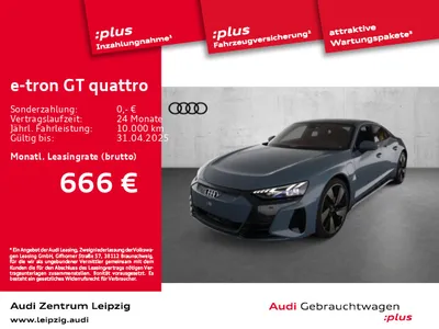 Audi AUDI e-tron GT quattro *Laser*Pano*HuD*Assistenz*Air* im Auto Abo von Null-Leasing