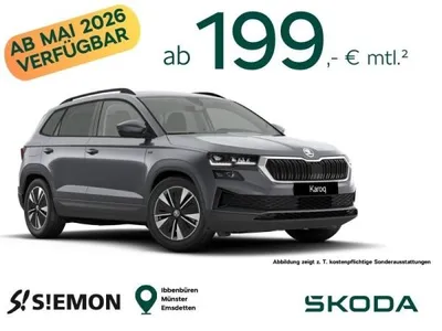 Skoda Skoda Karoq Tour ✔️ 1.0l TSI ✔️ 85kW ✔️ elektr. Heckklappe ✔️ Privatkundenangebot ✔️ im Auto Abo von LeasingMarkt.de