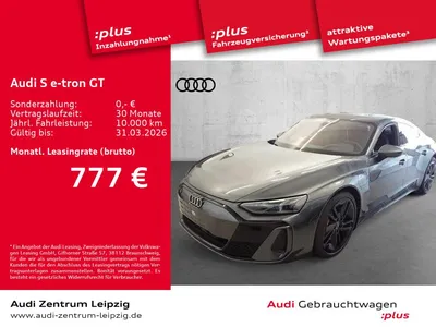 Audi Audi S e-tron GT qu. *Laserlicht*Pano*HuD*Air*22kW* im Auto Abo von Null-Leasing